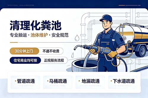 朝阳清理化粪池